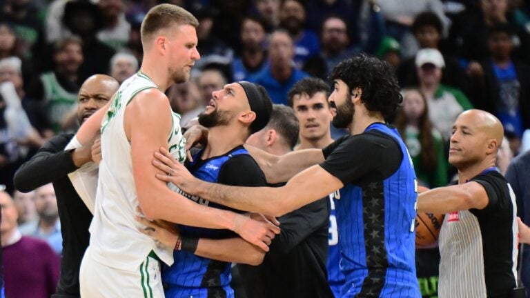 What Kristaps Porzingis said about altercation that led to Goga Bitadze ...