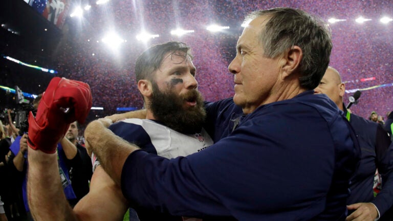 Julian Edelman mentions Bill Belichick as a potential fit for Giants coaching job