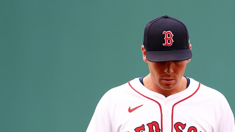 BOSTON, MASSACHUSETTS - SEPTEMBER 29: Triston Casas #36 of the Boston Red Sox looks on during the fourth inning at Fenway Park on September 29, 2024 in Boston, Massachusetts.