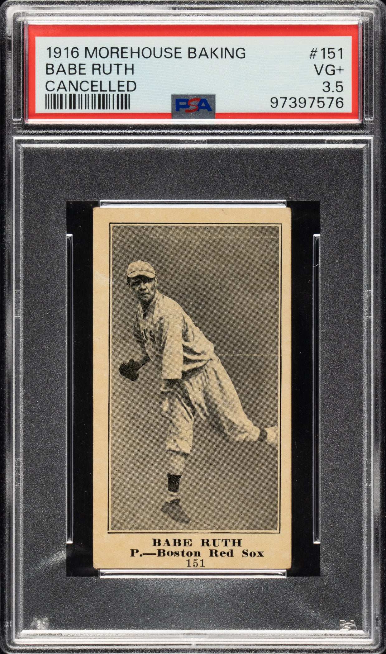 rare babe ruth card found Babe Ruth rookie card found in Danvers sells for more than $800K