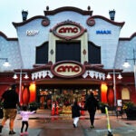 The exterior of the AMC Methuen 20 movie theater building located in “The Loop”, a shopping and entertainment destination on Pleasant Valley Street. The theater was closed last week after a customer reported seeing a rat, prompting local health officials to launch an investigation.
