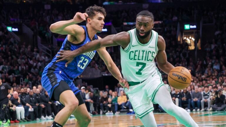 Jaylen Brown feels he's had to 'adjust' offensively for Celtics this season