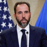 Special counsel Jack Smith speaks to the media.