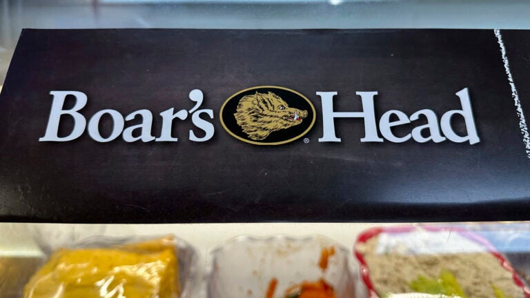 A Boar's Head logo.