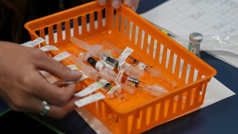 Vaccines are prepared for students.
