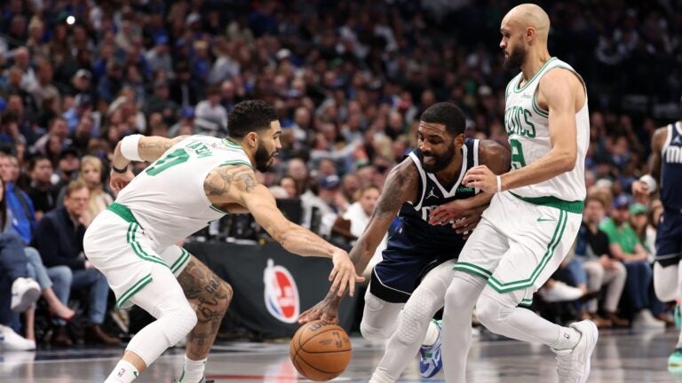 ‘I like math because there’s no emotion in it’: Kyrie Irving, fan of Celtics’ 3-point approach under Joe Mazzula – Boston.com