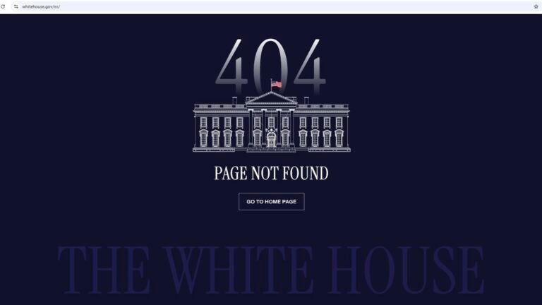 White House Spanish Page