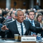 Robert F. Kennedy Jr., President Donald Trump’s nominee for secretary of Health and Human Services, speaks during his confirmation hearing before the Senate Finance Committee on Capitol Hill in Washington on Wednesday, January 29, 2025. (Kenny Holston/The New York Times)