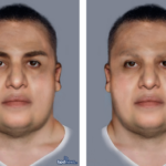 The FBI created two depictions of what Toussaint Gonsalves may have looked like.