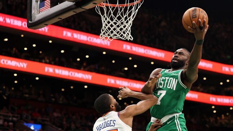 Jaylen Brown finds motivation in other teams' moves to keep up with him and Jayson Tatum