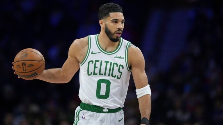 Jayson Tatum says he aspires to have his name in the same conversation as these NBA greats