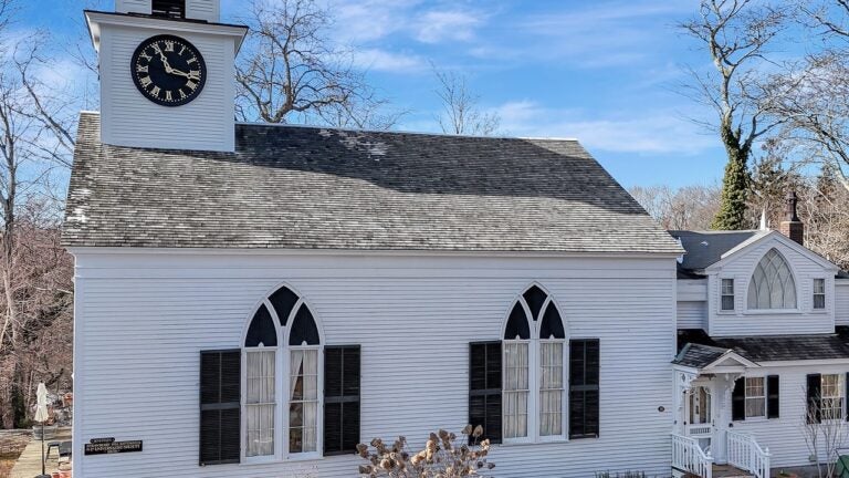 As in see this Yarmouth listing. It comes with a pipe organ.