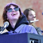 Clairo at the Stage at Suffolk Downs.