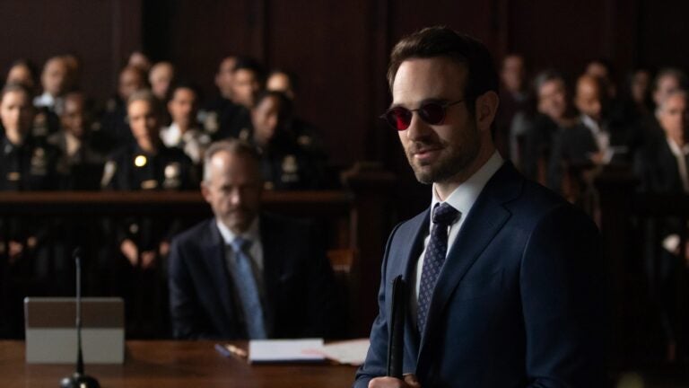 Daredevil/Matt Murdock (Charlie Cox) in "Daredevil: Born Again."