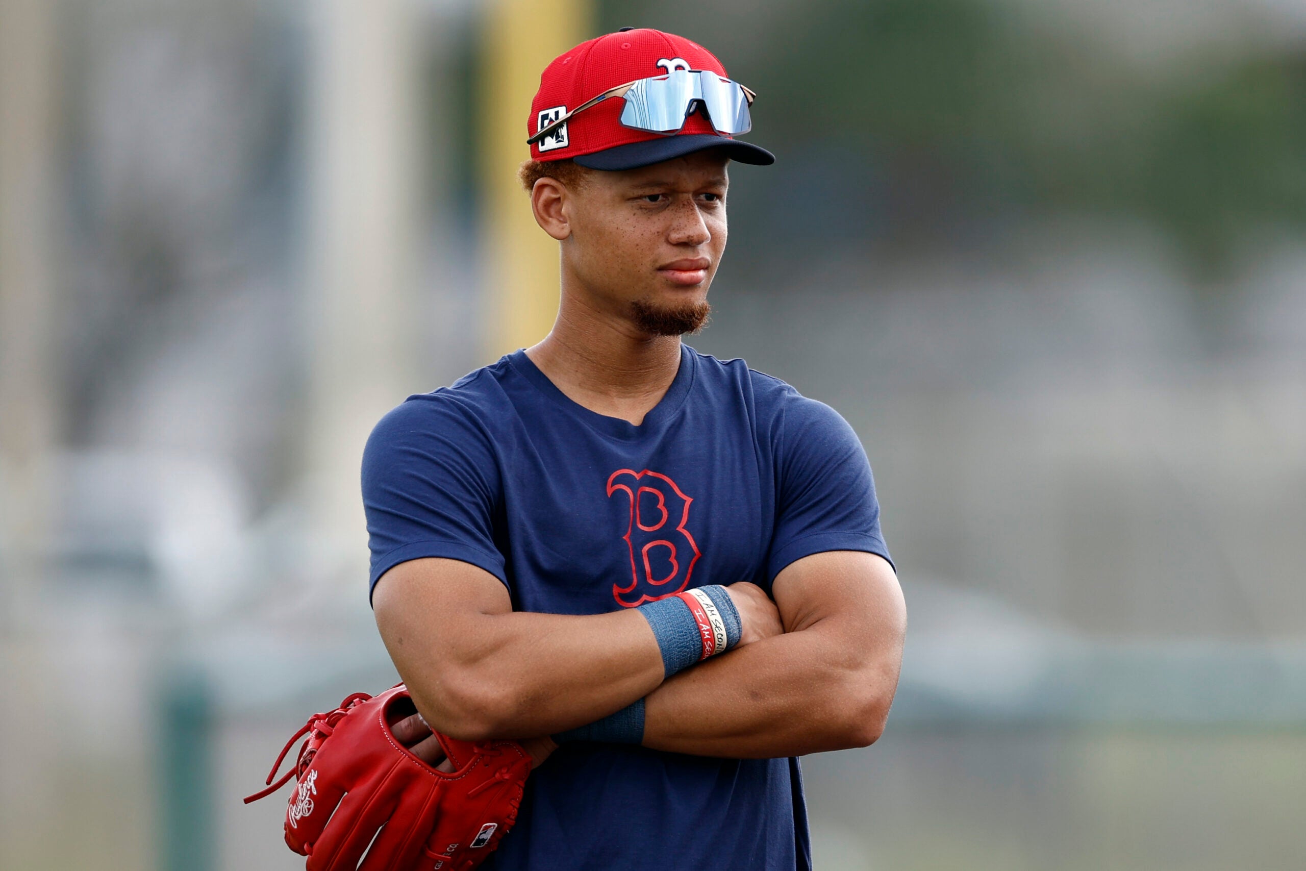 Cora compares Red Sox prospect Kristian Campbell to Celtics star