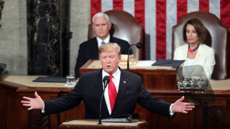 Trump's speech to Congress comes as he wields vast power almost daring lawmakers, courts to stop him