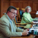 Paul Toner reads opening remarks addressing allegations that he paid for sex at a Greater Boston brothel ring.