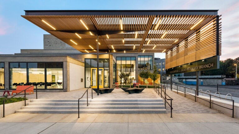 The Roxbury Branch of the Boston Public Library renovation won the 2024 Harleston Parker Medal.