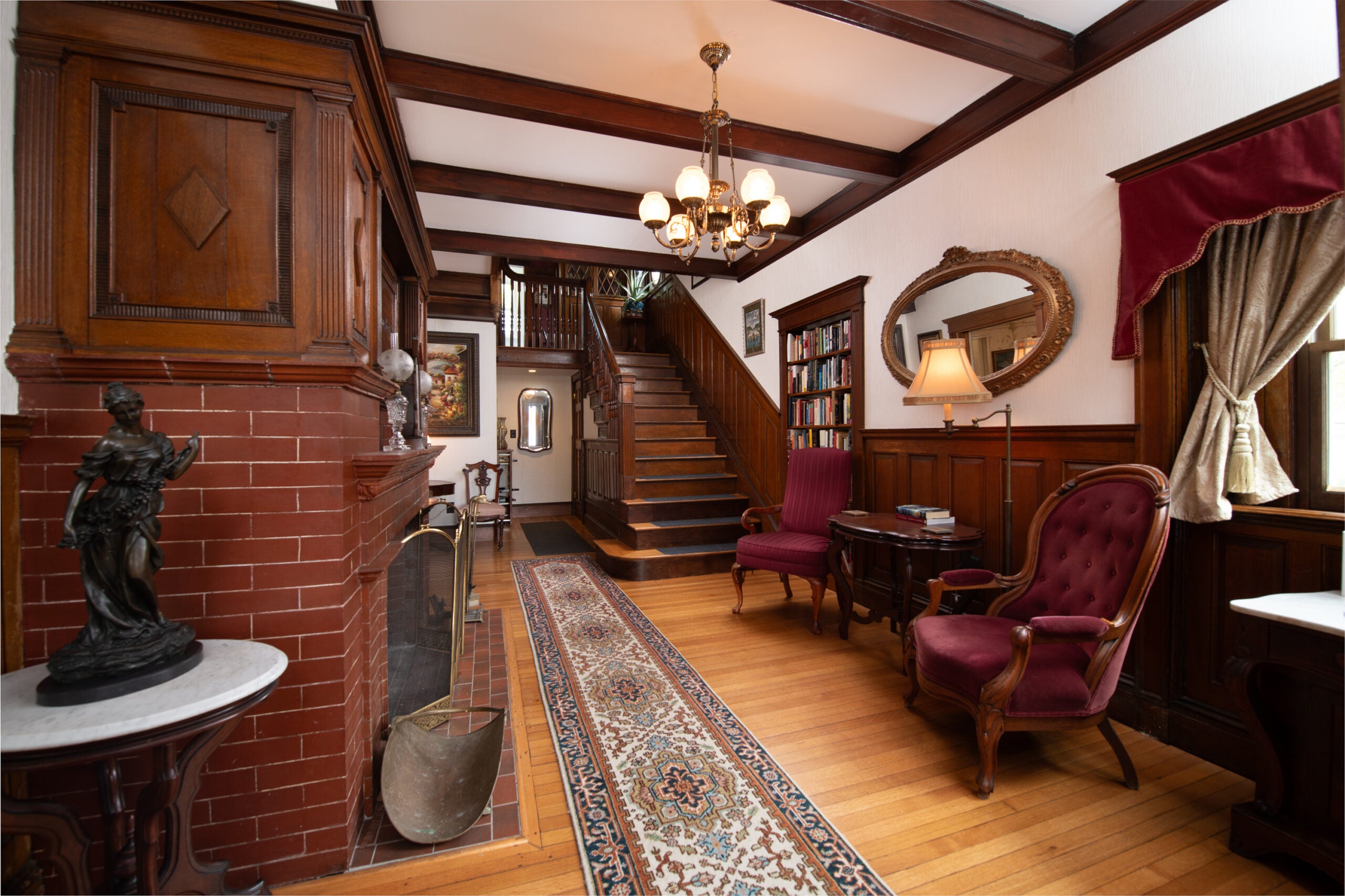 Inside 318 Metropolitan Ave., Roslindale.