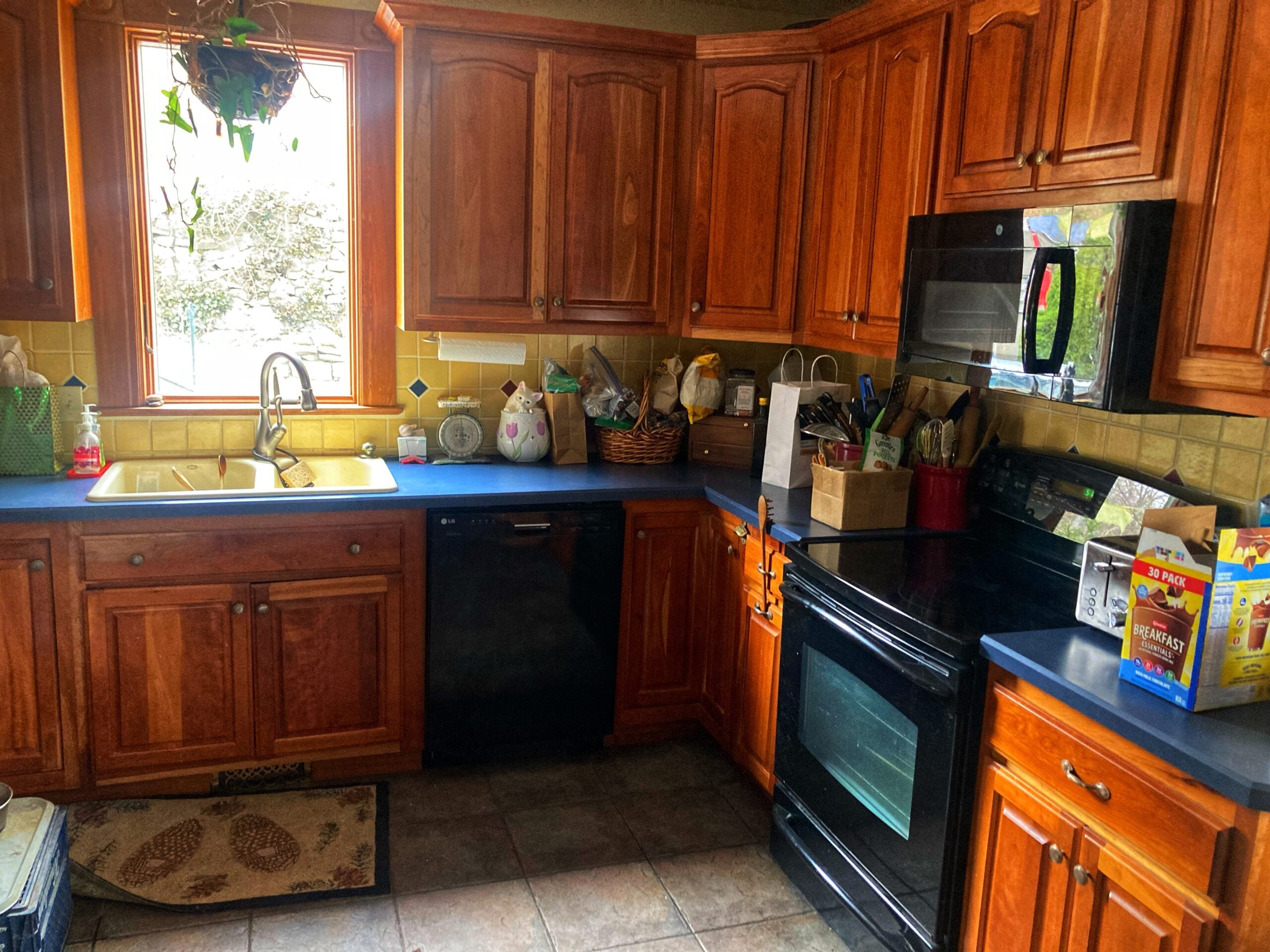 The kitchen at 187 Mechanic Street in Stonington, Conn.