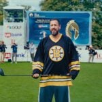 Adam Sandler as Happy Gilmore in "Happy Gilmore 2."