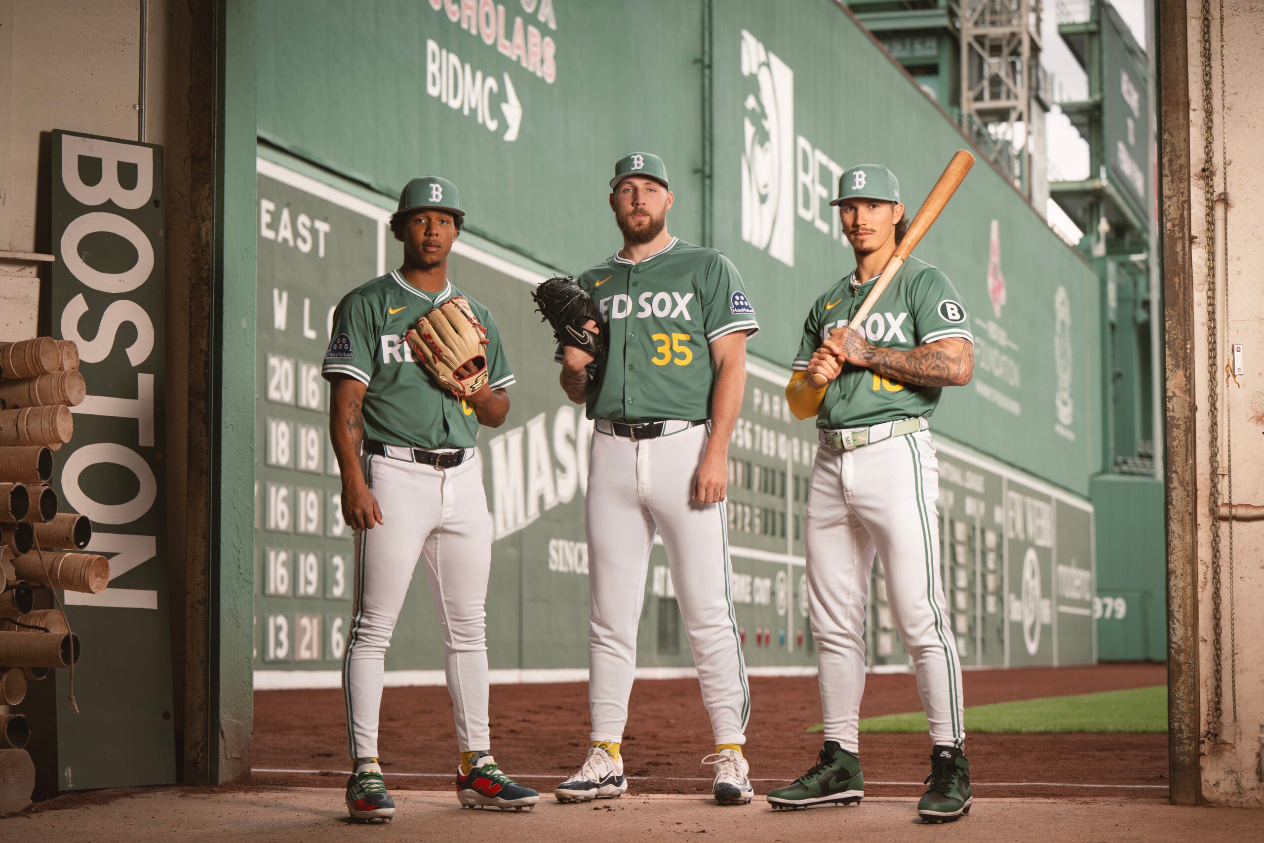 Red Sox unveil Fenway-inspired City Connect jerseys