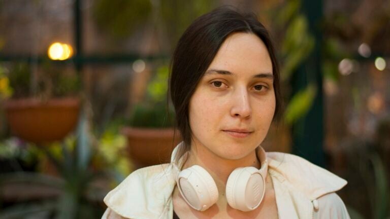 This undated photo provided by Polina Pugacheva in April 2025 shows Kseniia Petrova, a Russian-born scientist who was a researcher at Harvard University.