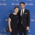 This undated handout photo provided by the embassy of Israel in the U.S. shows staff members of the Israeli Embassy in Washington, Israeli citizen Yaron Lischinsky, right, and U.S. citizen Sarah Milgrim.