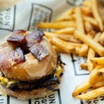 Donut burger from Smashed Up