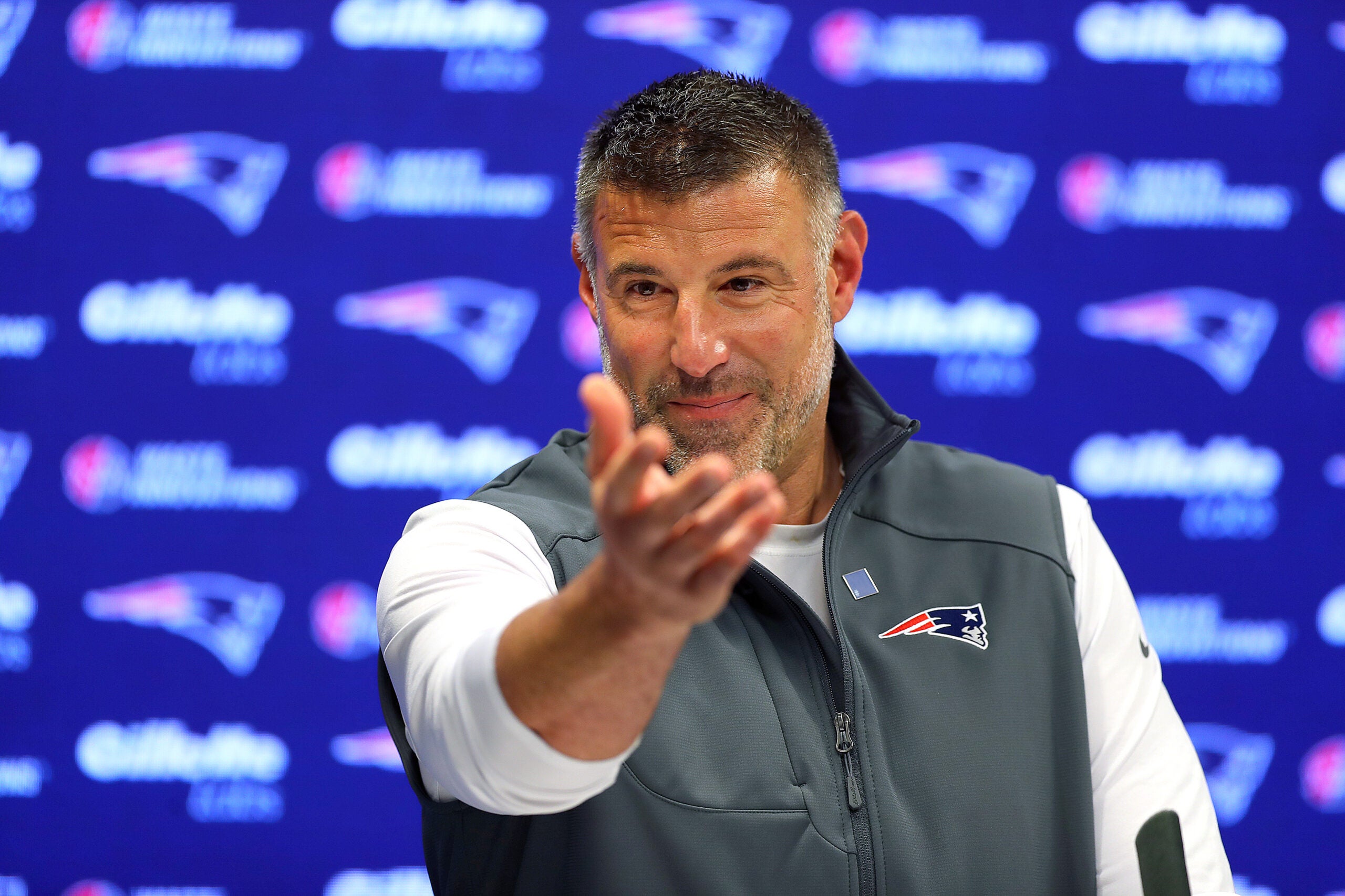 Mike Vrabel described what a 'good day' at Patriots OTAs looks like
