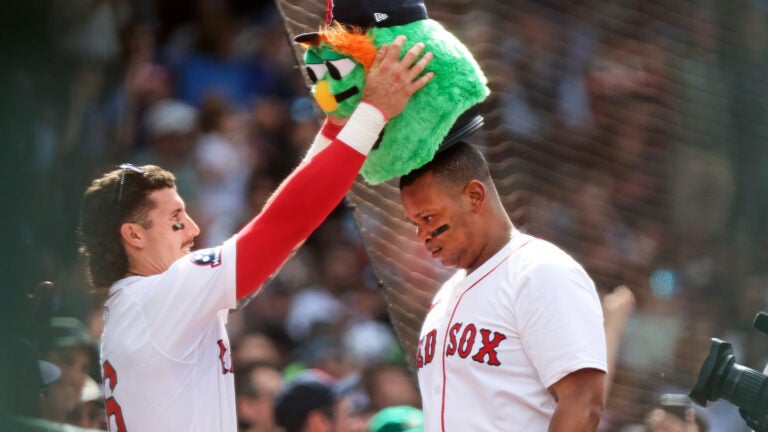 Rafael Devers homers and drives in two runs as the Red Sox beat the Rangers 5-0