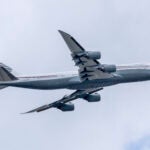 FILE - A 13-year-old private Boeing aircraft that President Donald Trump toured on Saturday to check out new hardware and technology features, and highlight the aircraft maker's delay in delivering updated versions of the Air Force One presidential aircraft.