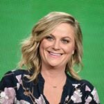 Amy Poehler participates in the "Parks and Recreation" panel at the NBC 2015 Winter TCA on Friday, Jan. 16, 2015, in Pasadena, Calif.