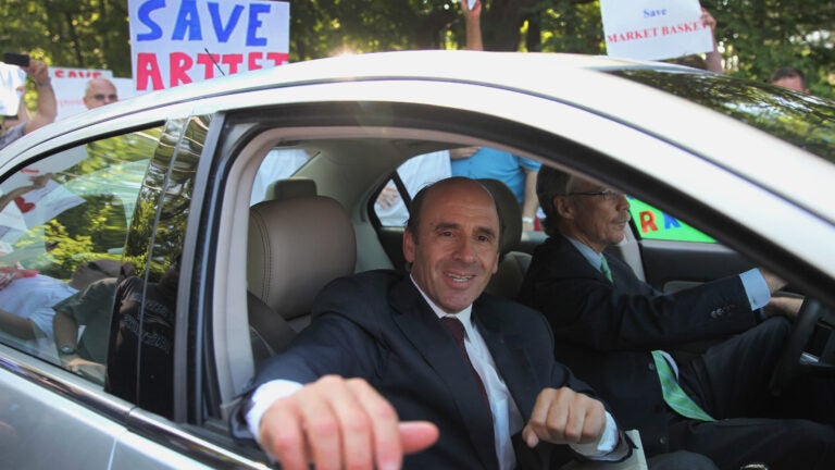 Arthur T. Demoulas, seen here in 2013 arriving for a board meeting, was placed on leave Wednesday for allegedly planning a work stoppage.