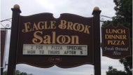 Dave Portnoy drops a One Bite review at Eagle Brook Saloon