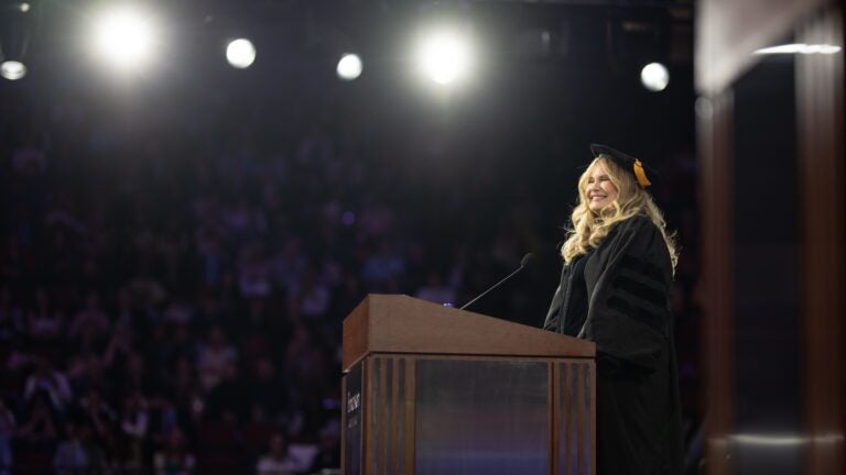 What celebrities told Massachusetts graduates in 2025