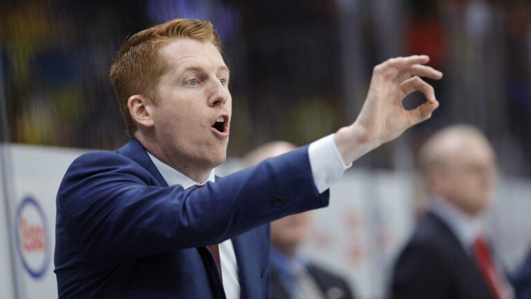 You can cross David Carle off the list of potential Bruins coaches after his extension at the University of Denver