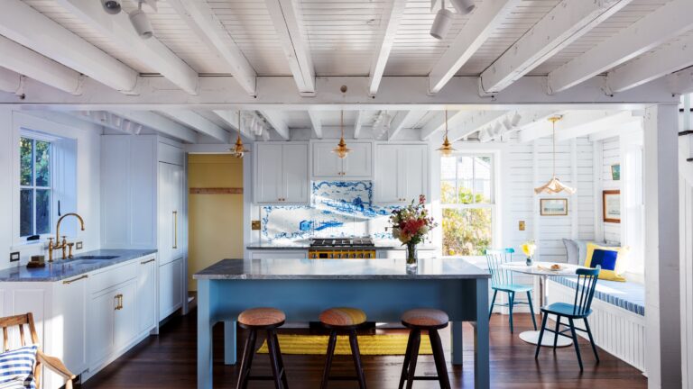 Spice in an island saltbox: ‘This house is about the sunset’