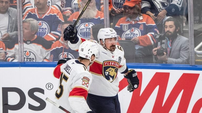 Brad Marchand astonishes Panthers' teammates as he makes history in Game 5, moves a win closer to second Stanley Cup