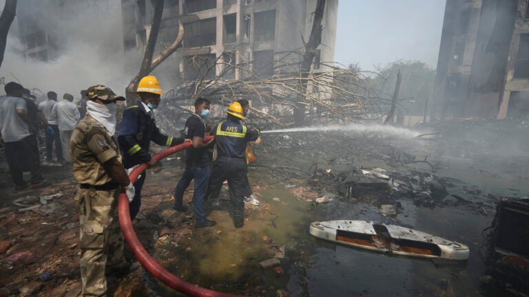 London-bound Air India flight with greater than 240 aboard crashes after takeoff from Ahmedabad, India London-bound Air India flight with greater than 240 aboard crashes after takeoff from Ahmedabad, India