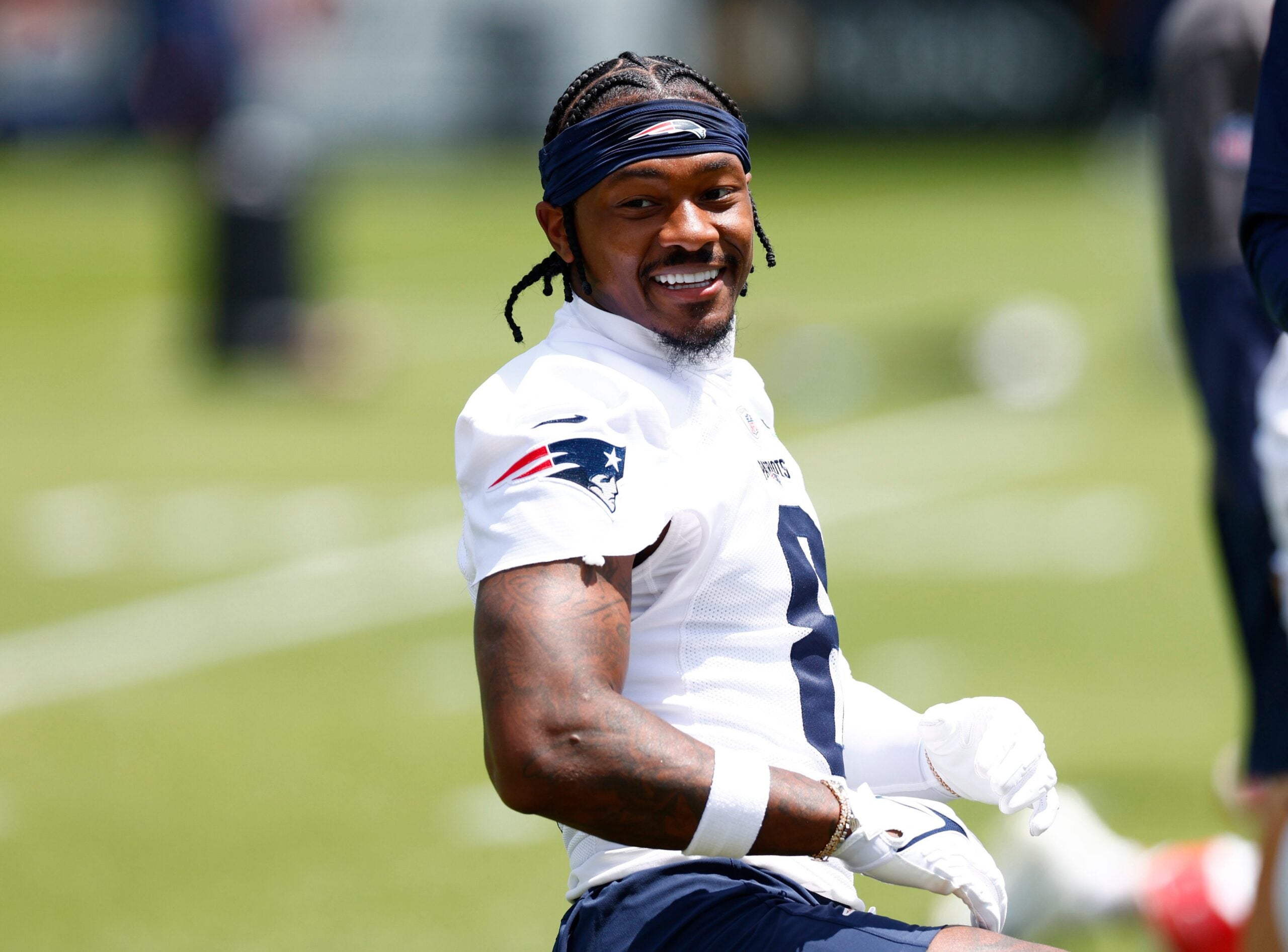 Stefon Diggs' rehab progres looks 'astounding' at Patriots OTAs