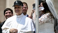 Haverhill couple (and Red Sox fans) gives pope a White Sox hat