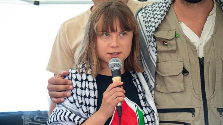 Israeli forces halt Gaza-bound assist boat and detain Greta Thunberg Israeli forces halt Gaza-bound assist boat and detain Greta Thunberg