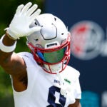 Stefon Diggs Patriots OTAs