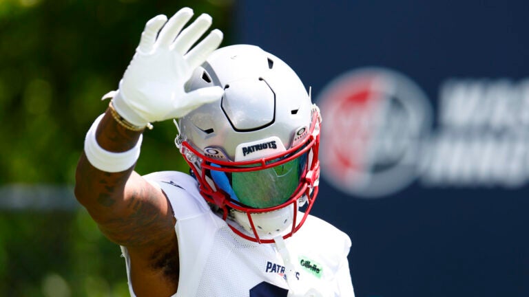 Stefon Diggs Patriots OTAs