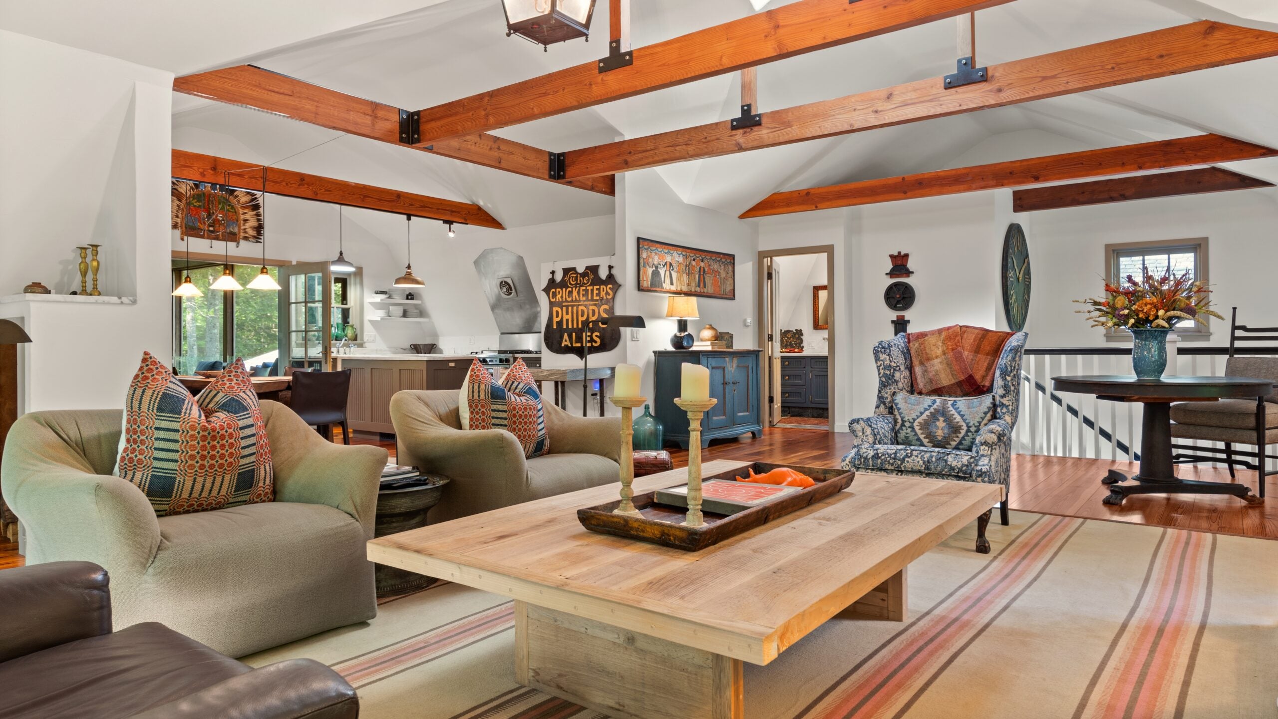 The living space.