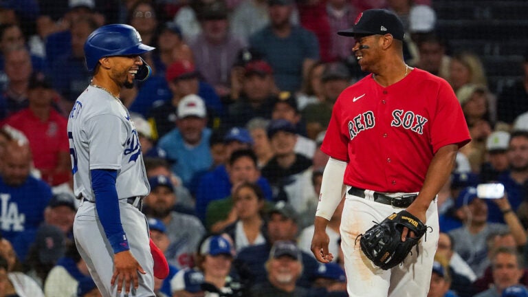 What Mookie Betts said about Rafael Devers’ trade from the Red Sox