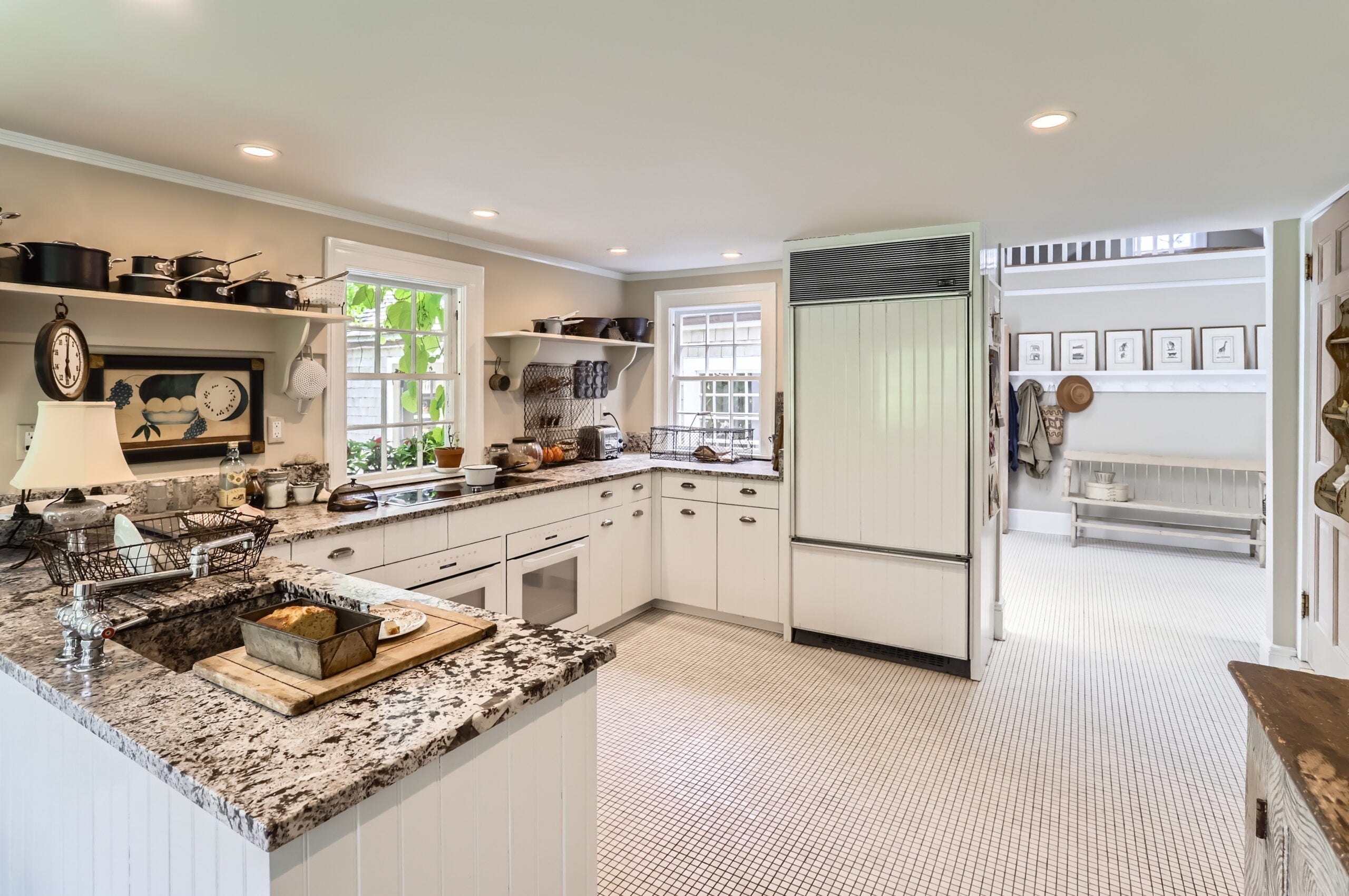 The kitchen.