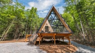 Stunning A-frame home with 30-foot glass wall listed for $774,900 in N.H.