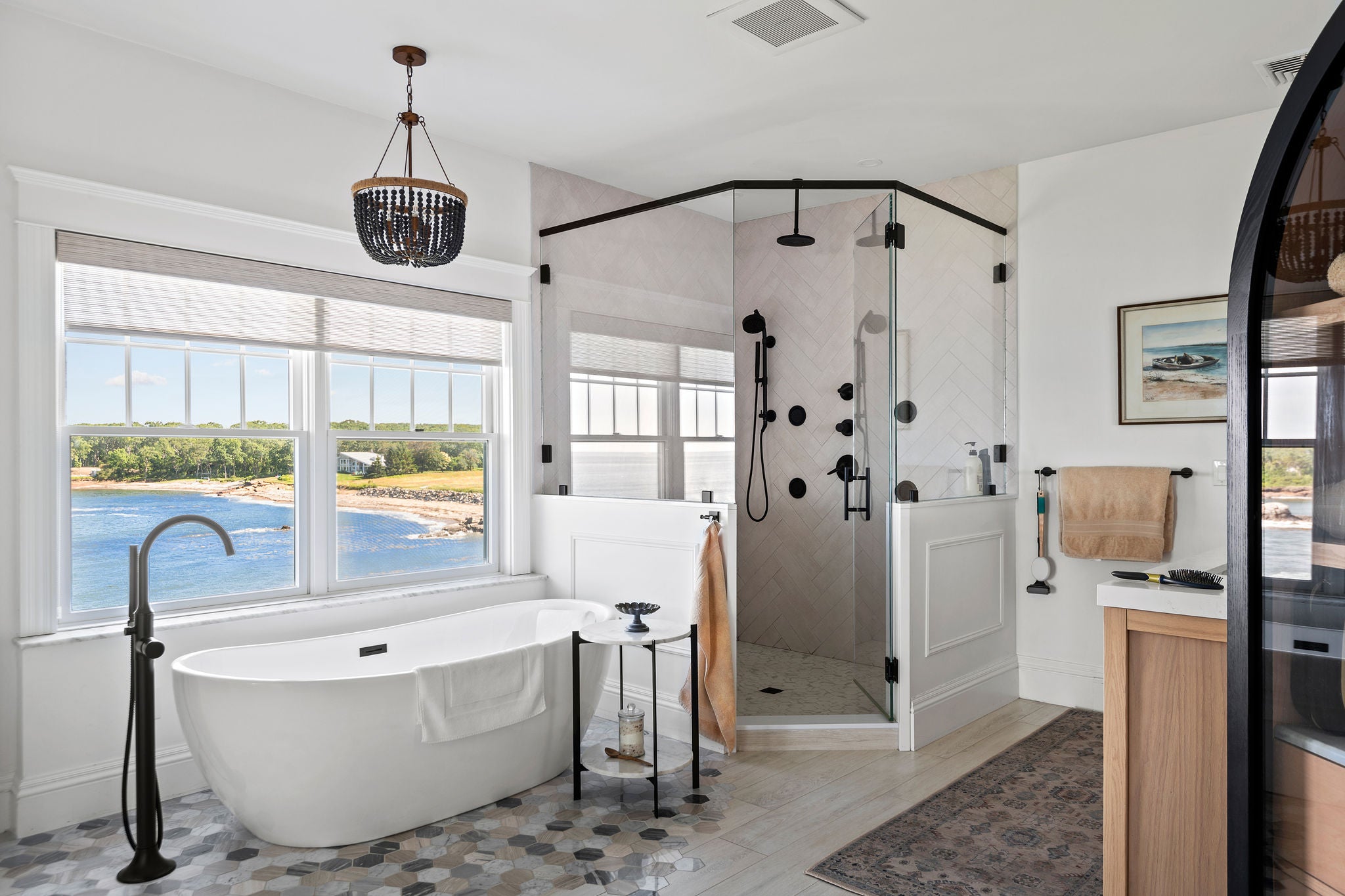 A bathroom.